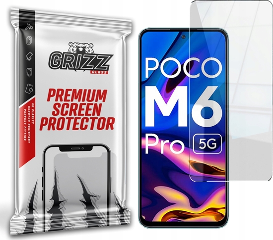 Picture of GrizzGlass Szko hybrydowe GrizzGlass HybridGlass Xiaomi POCO M6 Pro