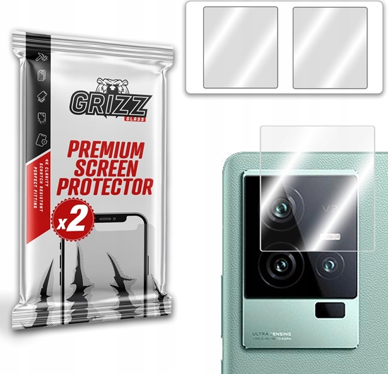 Picture of GrizzGlass Szko hybrydowe na aparat Grizz Vivo iQOO 11