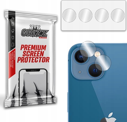 Изображение GrizzGlass Szko na aparat GrizzGlass HybridGlass Camera do Apple iPhone 15