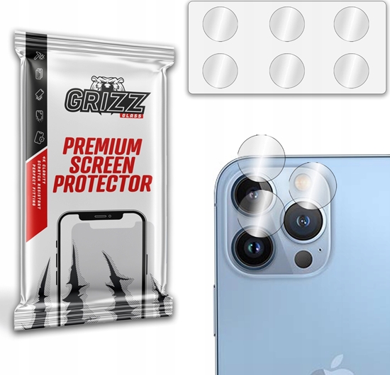 Picture of GrizzGlass Szko na aparat GrizzGlass HybridGlass Camera do Apple iPhone 15 Pro