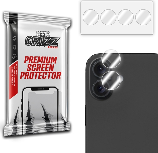 Picture of GrizzGlass Szko na aparat GrizzGlass HybridGlass Camera do Apple iPhone 16 Plus