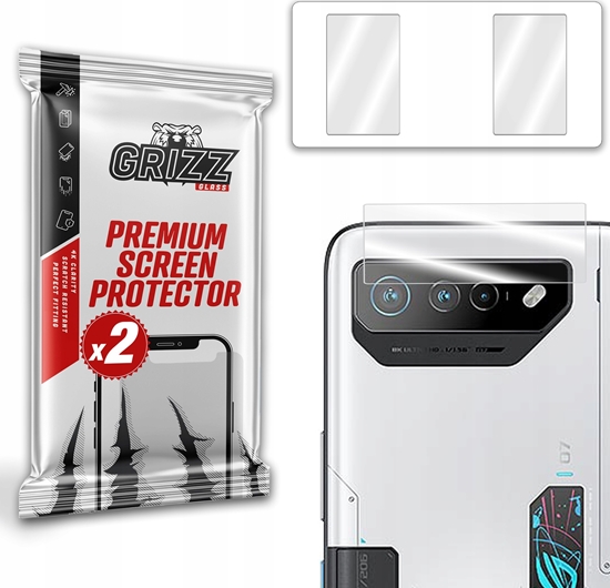 Picture of GrizzGlass Szko na aparat GrizzGlass HybridGlass Camera do Asus ROG Phone 7 Ultimate