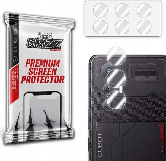 Picture of GrizzGlass Szko na aparat GrizzGlass HybridGlass Camera do Cubot Max 5