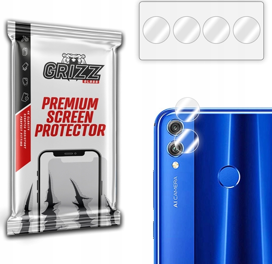 Изображение GrizzGlass Szko na aparat GrizzGlass HybridGlass Camera do Honor 8x