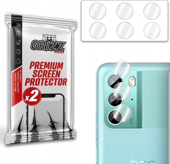 Picture of GrizzGlass Szko na aparat GrizzGlass HybridGlass Camera do HTC U23