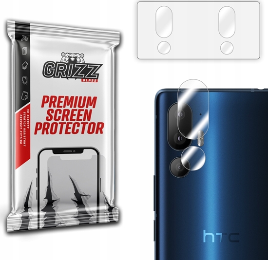 Picture of GrizzGlass Szko na aparat GrizzGlass HybridGlass Camera do HTC U24 Pro