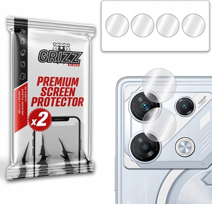 Attēls no GrizzGlass Szko na aparat GrizzGlass HybridGlass Camera do Infinix GT 10 Pro