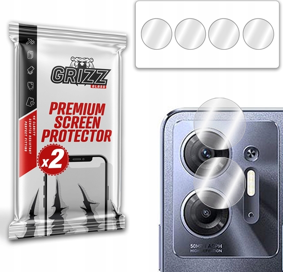 Picture of GrizzGlass Szko na aparat GrizzGlass HybridGlass Camera do Infinix Hot 30 5G