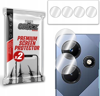Attēls no GrizzGlass Szko na aparat GrizzGlass HybridGlass Camera do Infinix Hot 30i