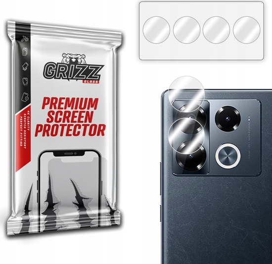 Picture of GrizzGlass Szko na aparat GrizzGlass HybridGlass Camera do Infinix Note 40 Pro Plus