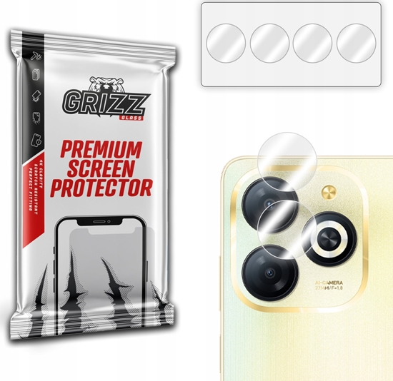 Изображение GrizzGlass Szko na aparat GrizzGlass HybridGlass Camera do Infinix Smart 8 Plus