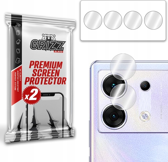 Picture of GrizzGlass Szko na aparat GrizzGlass HybridGlass Camera do Infinix Zero 30
