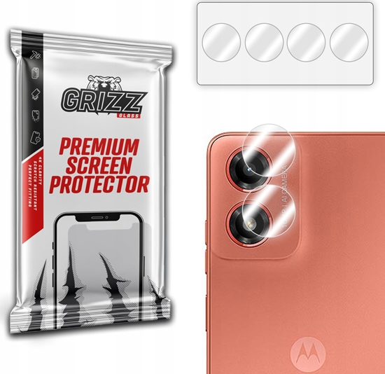 Picture of GrizzGlass Szko na aparat GrizzGlass HybridGlass Camera do Motorola Moto G04