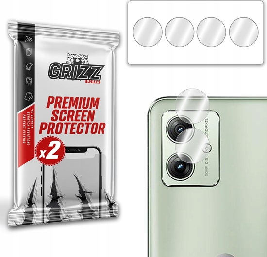 Picture of GrizzGlass Szko na aparat GrizzGlass HybridGlass Camera do Motorola Moto G54