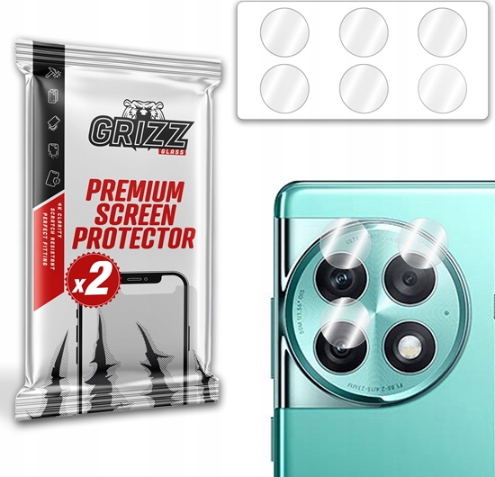 Picture of GrizzGlass Szko na aparat GrizzGlass HybridGlass Camera do OnePlus Ace 2 Pro