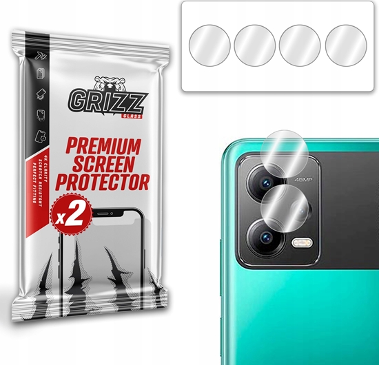 Picture of GrizzGlass Szko na aparat GrizzGlass HybridGlass Camera do POCO X5