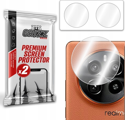 Attēls no GrizzGlass Szko na aparat GrizzGlass HybridGlass Camera do Realme GT5 Pro