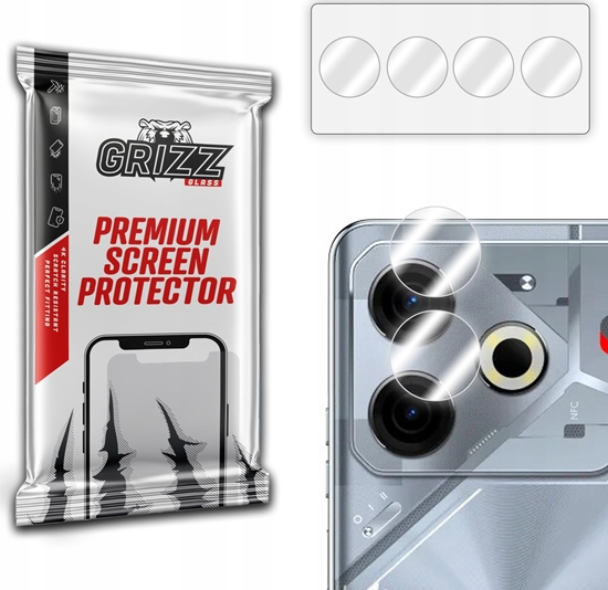 Picture of GrizzGlass Szko na aparat GrizzGlass HybridGlass Camera do Tecno Pova 6 Neo