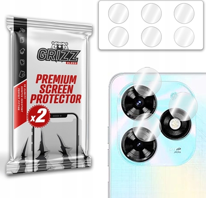 Attēls no GrizzGlass Szko na aparat GrizzGlass HybridGlass Camera do Tecno Spark 20C