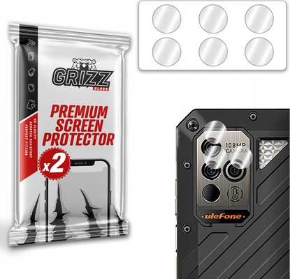 Attēls no GrizzGlass Szko na aparat GrizzGlass HybridGlass Camera do Ulefone Power Armor 19