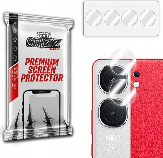 Picture of GrizzGlass Szko na aparat GrizzGlass HybridGlass Camera do Vivo iQOO Neo9 Pro