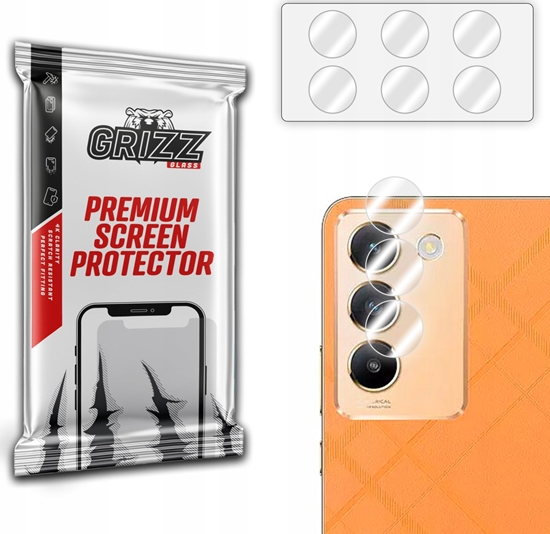 Picture of GrizzGlass Szko na aparat GrizzGlass HybridGlass Camera do Vivo Y200e