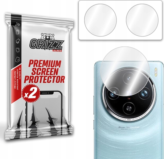 Picture of GrizzGlass Szko na aparat GrizzGlass HybridGlass Camera do Vivo X100 Pro