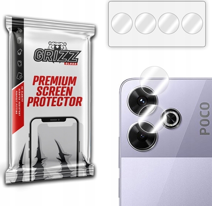 Изображение GrizzGlass Szko na aparat GrizzGlass HybridGlass Camera do Xiaomi Poco M6