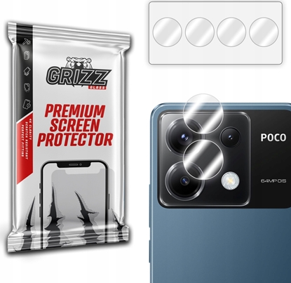 Изображение GrizzGlass Szko na aparat GrizzGlass HybridGlass Camera do Xiaomi Poco X6