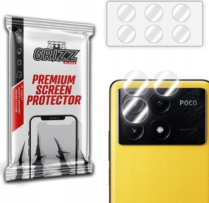 Изображение GrizzGlass Szko na aparat GrizzGlass HybridGlass Camera do Xiaomi Poco X6 Pro