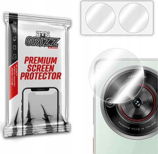 Изображение GrizzGlass Szko na aparat GrizzGlass HybridGlass Camera do ZTE Blade A75 5G