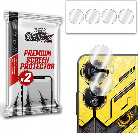 Изображение GrizzGlass Szko na aparat GrizzGlass HybridGlass Camera do ZTE nubia Neo