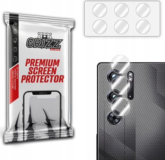 Изображение GrizzGlass Szko na aparat GrizzGlass HybridGlass Camera do ZTE nubia Red Magic 9S Pro