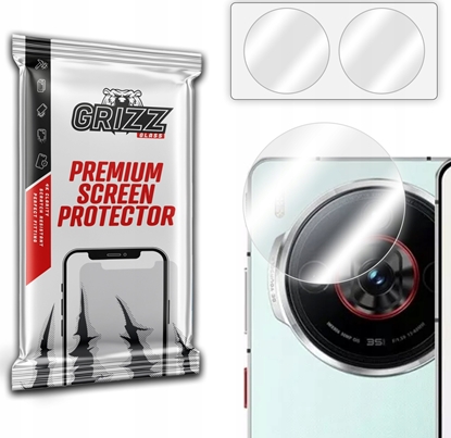 Изображение GrizzGlass Szko na aparat GrizzGlass HybridGlass Camera do ZTE Nubia Z60S Pro