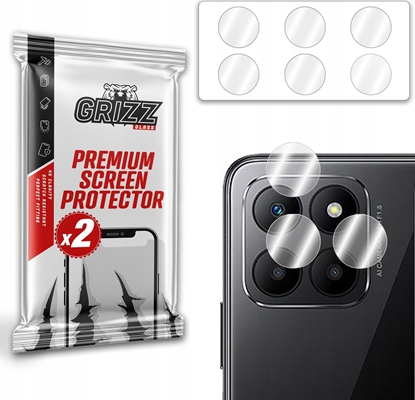 Изображение GrizzGlass Szko na aparat GrizzGlass HybridGlass Camera Honor 70 Lite
