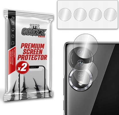 Изображение GrizzGlass Szko na aparat GrizzGlass HybridGlass Camera Honor 80