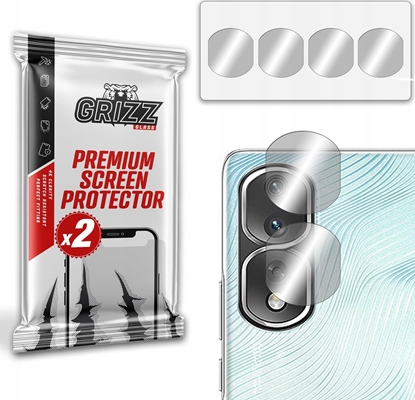 Изображение GrizzGlass Szko na aparat GrizzGlass HybridGlass Camera Honor 80 Pro