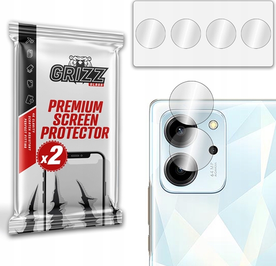 Изображение GrizzGlass Szko na aparat GrizzGlass HybridGlass Camera Honor 80 SE