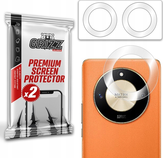 Изображение GrizzGlass Szko na aparat GrizzGlass HybridGlass Camera Honor X50