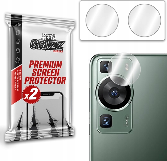 Изображение GrizzGlass Szko na aparat GrizzGlass HybridGlass Camera Huawei P60