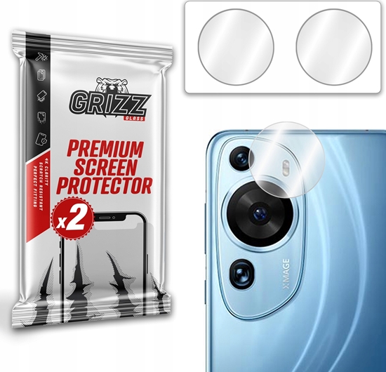 Изображение GrizzGlass Szko na aparat GrizzGlass HybridGlass Camera Huawei P60 Art