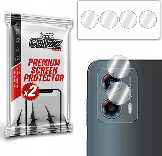 Picture of GrizzGlass Szko na aparat GrizzGlass HybridGlass Camera Motorola Moto G 2023