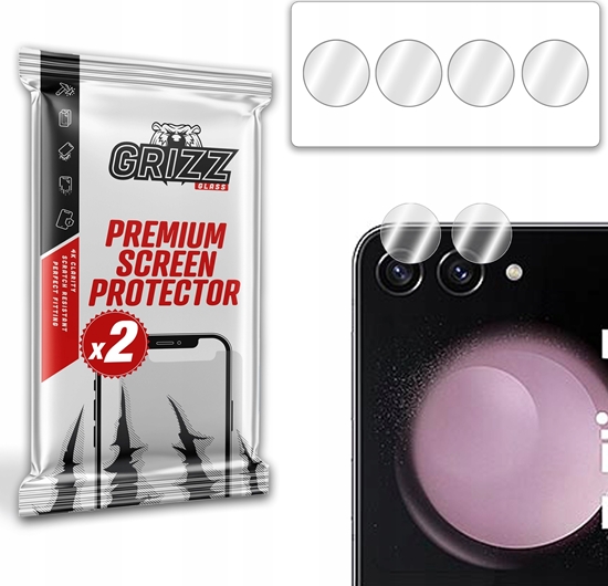 Изображение GrizzGlass Szko na aparat GrizzGlass HybridGlass Camera Samsung Galaxy Z Flip 5