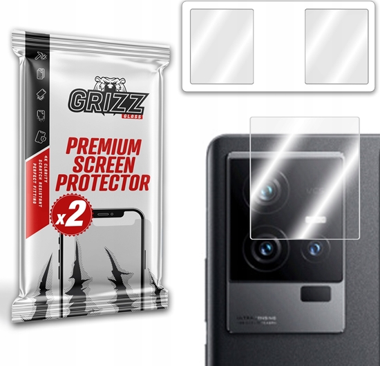 Изображение GrizzGlass Szko na aparat GrizzGlass HybridGlass Camera Vivo iQOO 11S