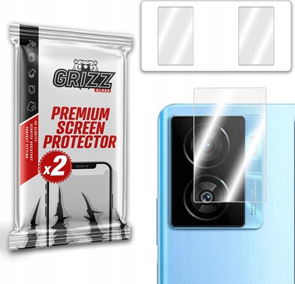 Изображение GrizzGlass Szko na aparat GrizzGlass HybridGlass Camera vivo iQOO Z7x