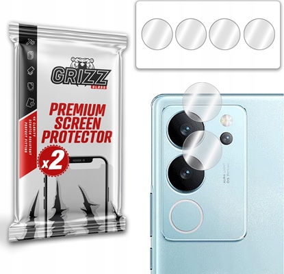Изображение GrizzGlass Szko na aparat GrizzGlass HybridGlass Camera vivo S17 Pro
