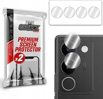 Изображение GrizzGlass Szko na aparat GrizzGlass HybridGlass Camera Vivo S17t