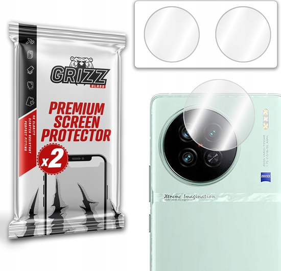 Изображение GrizzGlass Szko na aparat GrizzGlass HybridGlass Camera Vivo X90s