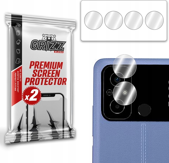 Picture of GrizzGlass Szko na aparat GrizzGlass HybridGlass Camera Xiaomi Poco C55