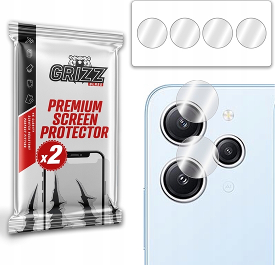 Изображение GrizzGlass Szko na aparat GrizzGlass HybridGlass Camera Xiaomi Redmi 12